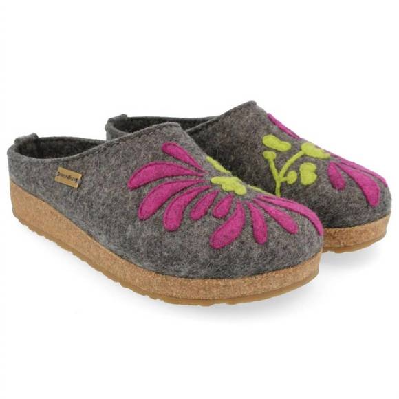 Haflinger Shoes New Haflinger Grizzly Clog In Blooming Grey Poshmark